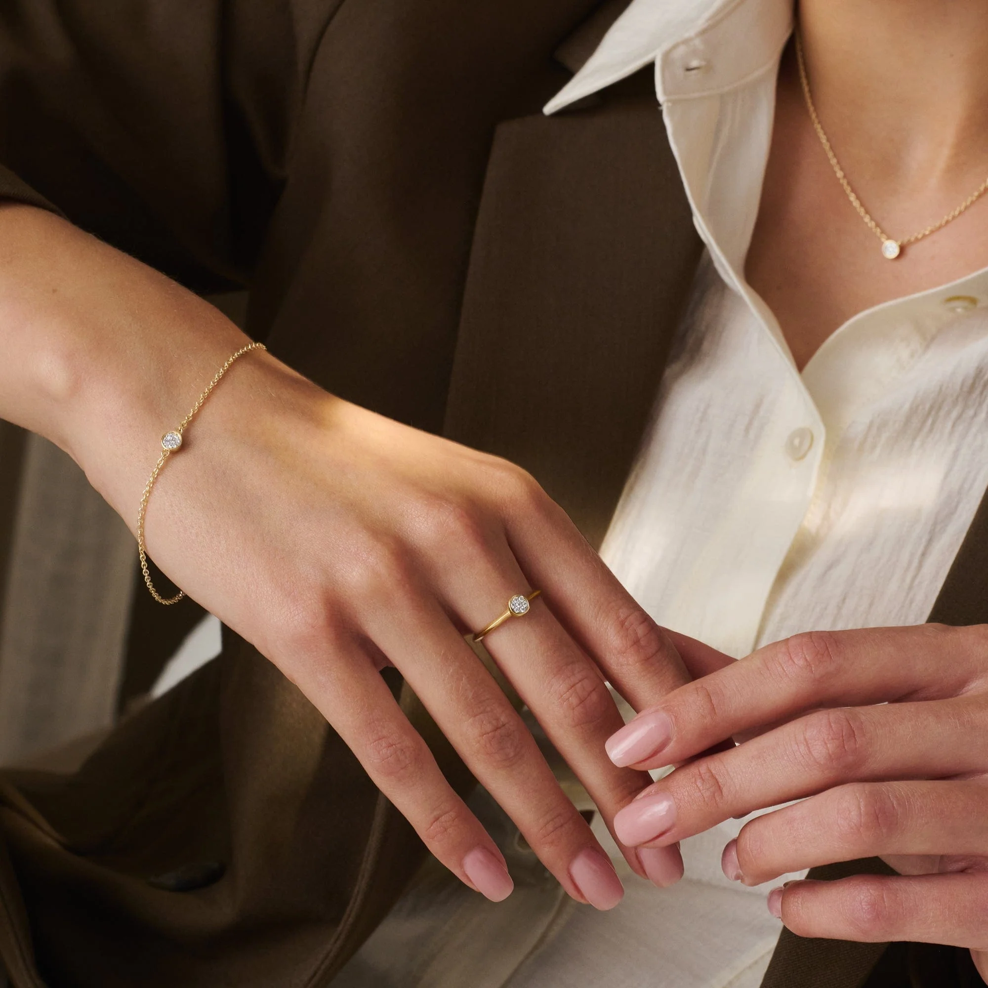 Clogau® Celebration 9ct Solid Gold Ring with Pavé-Set Lab-Grown Diamonds - Image 2