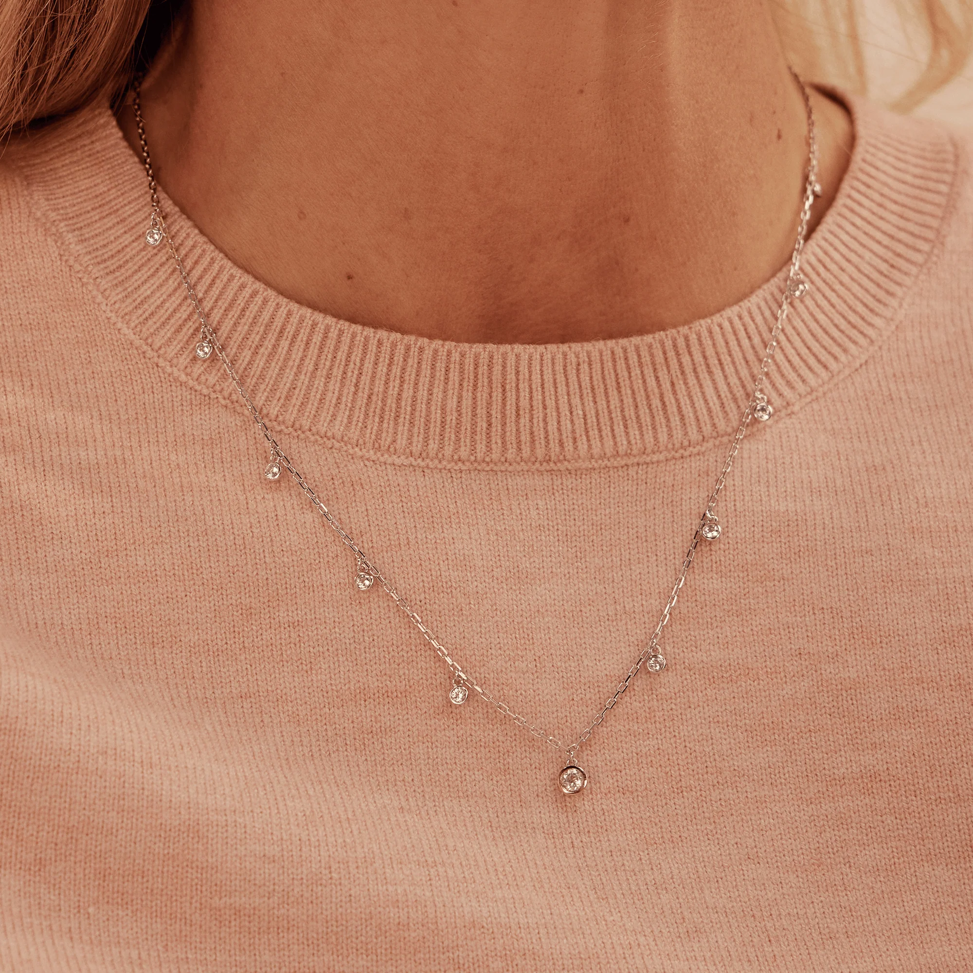 Clogau® Celebration Sterling Silver Necklace with Topaz - Image 2