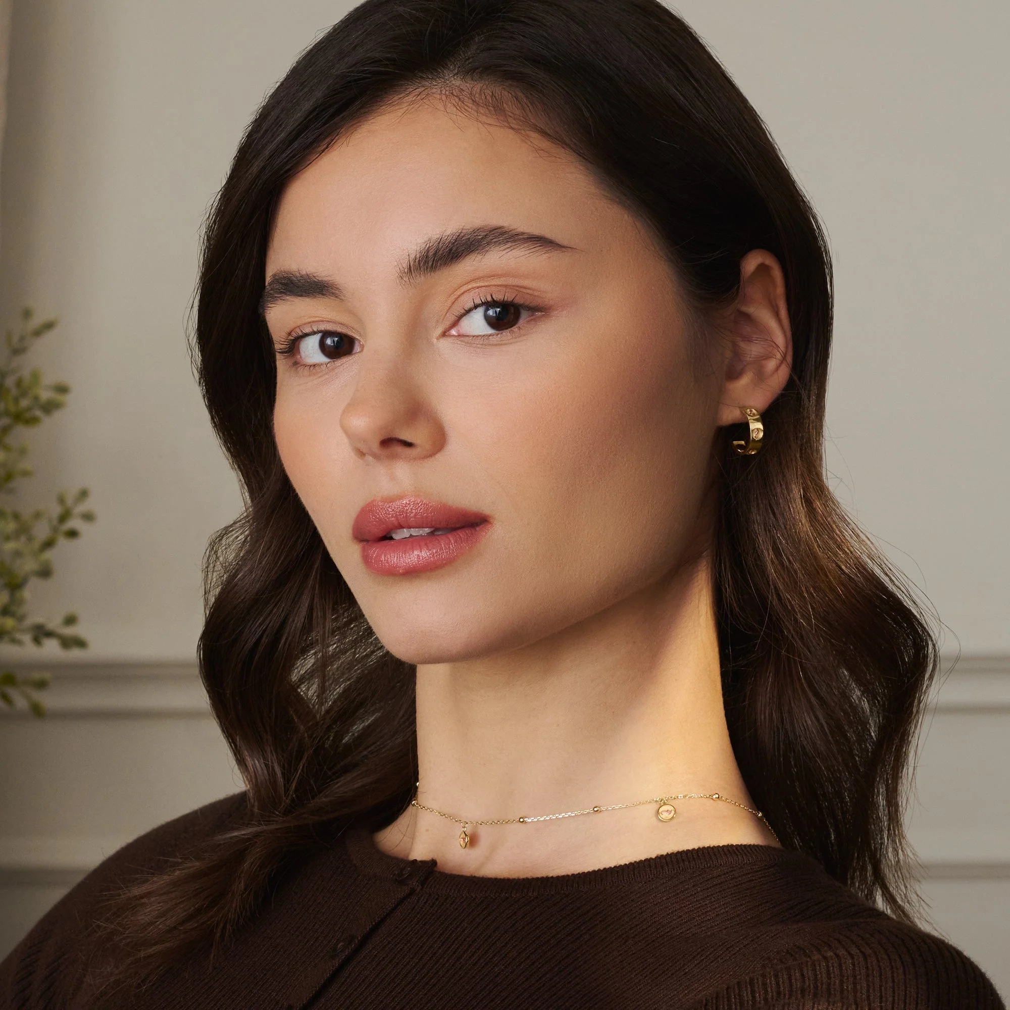 Insignia 9ct Solid Gold Drop Necklace - Image 2