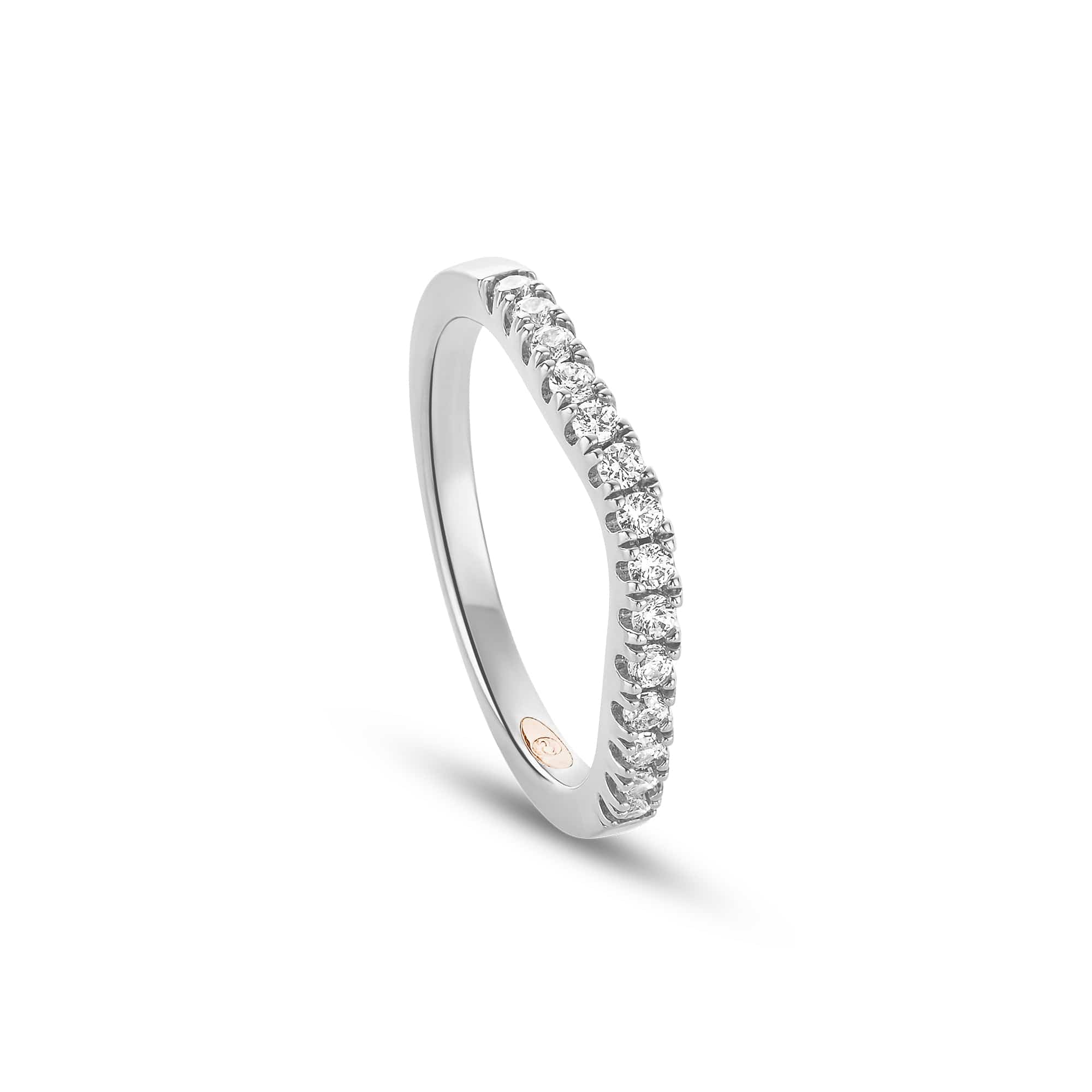 18ct White Gold Love Divine Wedding Ring