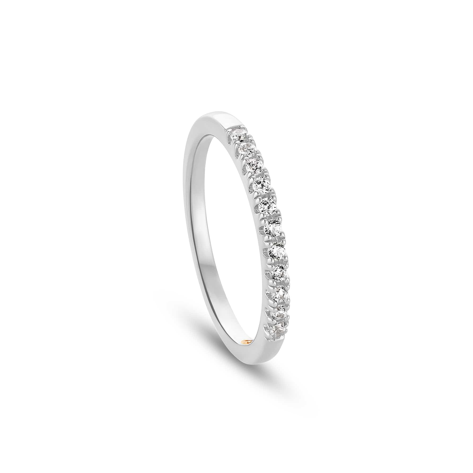 18ct White Gold Timeless Love Wedding Ring